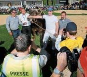 Marcel Bieri legt es nicht darauf an, im Mittelpunkt zu stehen. Nach seinem Sieg am Zuger Kantonalfest war das nicht zu verhindern.