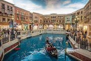 Auf Gondelfahrt im «Venetian Macao». (Bild: Chris McGrath (Getty Images AsiaPac))