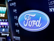 Der Autobauer Ford erfreut mit den neusten Geschäftszahlen die Anleger an der Börse. (Symbolbild) (Bild: KEYSTONE/AP/RICHARD DREW)