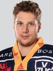 Immer torgefährlich: Dominic Lammer bleibt noch bis 2019 beim EV Zug. (Bild: pd/EV Zug/marcelloweiss.ch)