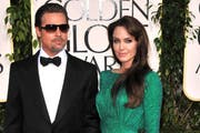 Bangen um ihre Ranch an der kalifornischen Küste: Brad Pitt und Angelina Jolie. (Bild: Bang Showbiz Entertainment)