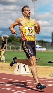 Roland Christen am Bonus Track Meeting in Nottwil, wo er seine eigenen Erwartungen nicht erfüllen konnte. (Bild: Hanspeter Roos (1. Juli 2017))