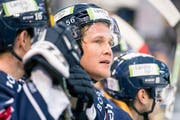 Timo Helbling, Verteidiger des EV Zug (Bild: Alexandra Wey / Keystone)