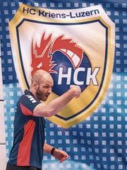 Ist stolz auf sein Team: HCK-Trainer Heiko Grimm. (Bild: Roger Gruetter (Luzern, 13. Dezember 2016))