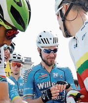 Goolaerts vor Paris–Roubaix. (Bild: Etienne Laurent/EPA (8. April 2018))