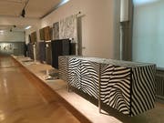 Zeitloses Design: Dieses Sideboard von H-design wurde in den 1980-er Jahre entworfen und ist heute noch zu kaufen. (Bild: Silvia Minder, sda)