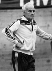 Jack Günthard, hier im Jahr 1985 an der Sportschule in Magglingen im Training. (Bild: Keystone / Str)
