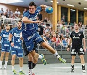Muss heute vom rechten Flügel aus skoren: der Krienser 1,93-Meter-Mann Claudio Vögtli. Bild: Philipp Schmidli (Kriens, 24. September 2017)