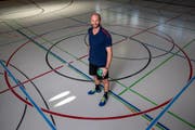 «Physisch wird uns das Spiel viel abverlangen.» Heiko Grimm, Trainer HC Kriens-Luzern. (Bild: Philipp Schmidli (29.08.2017))