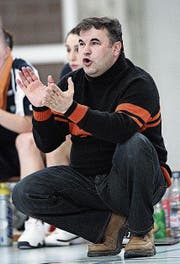 Milenko Tomic im Januar 2009 als damaliger Brunnen-Trainer. (Bild: Philipp Schmidli)