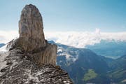 Der Gipfel des Tour St-Martin heisst nicht umsonst «La Quille de Diable» – «Teufelskegel». (Bild: Jacques Sauthier)