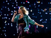 Sängerin Taylor Swift steht bei den MTV Video Music Awards mit neun Nominationen in der Pole Position. (Archivbild) (Bild: KEYSTONE/AP Invision/CHARLES SYKES)