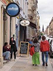 Quirliges Szeneviertel in der Neustadt. (Bild: Thomas Veser)