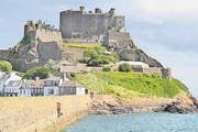 Gorey Castle auf der Kanalinsel Jersey. (Bild: Fritz Hiersche)