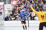 Archivbild: HC Kriens gegen Pfadi Winterthur in der Maihofhalle Luzern. (Bild: Roger Gruetter (Luzern, 17. April 2017))