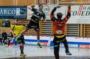 Benjamin Steiger (Nr. 9) wird dem HCK 4 bis 6 Wochen nicht zur Verfügung stehen. (Bild: Roger Grütter/Neue LZ)