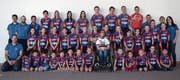 Der VC Pfaffnau-Roggliswil präsentiert stolz seine Rennabteilung. Auf dem Bild fehlen unter anderen die Profis Mathias Frank und Roland Thalmann.Bild: zVg