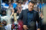 18 Jahre ist es her seit dem letzten Meistertitel für den EV Zug. Was liegt diese Saison drin? Im Bild: EVZ-Coach Harold Kreis. (Bild: Keystone)