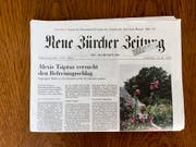 Nun hat sich auch die NZZ-Gruppe entschieden, die Zusammenarbeit mit Publicitas zu beenden. (Themenbild) (Bild: KEYSTONE/CHRISTIAN BEUTLER)