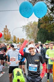 Zuversichtlich: Pacemaker Sascha Gwerder vor dem Start. Bild: Boris Bürgisser
