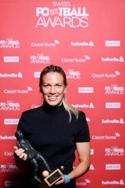 Lara Dickenmann ist Fussballerin des Jahres. (Bild: Manuel Lopez (Rapperswil, 28. August 2017))