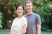 Priscilla Chan und Mark Zuckerberg (Bild: Bangshowbiz)