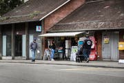 Der Kiosk neben der Bergstation der Mühleggbahn ist eine Institution. Er schliesst Ende Woche. (Bild: Sabrina Stübi)