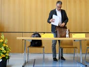 Schluss als Regierungsratskandidat, Schluss als Parteipräsident: Andreas Felix, Geschäftsführer des Graubündnerischen Baumeisterverbandes. (Bild: KEYSTONE/GIAN EHRENZELLER)