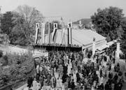 Die erste Olma im Jahr 1943. (Bild: Olma-Archiv)