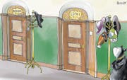 St. Galler Bär (Bild: Illustration: Corinne Bromundt)