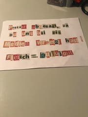 Dieses Schreiben hat der Inhaber des veganen Ladens erhalten. (Bild: pd)