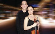 Das Duo Timon Altwegg (Klavier) und seine Frau Hana Gubenko (Bratsche). (Bild: pd)