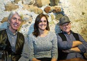 Edwin Koch, Glenda Satiro und Rino Cavallet. (Bilder: Chris Marty)