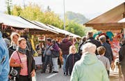 Am Markt mit 140 Ausstellern war viel Betrieb. (Bild: Donato Caspari)