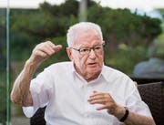 SFS-Gründer Hans Huber geht mit 90 Jahren in den Ruhestand. (Bild: Benjamin Manser)