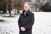 Thom Roelly an einem seiner früheren Arbeitsplätze, dem Stadtpark. Bei der Arbeit als Landschaftsarchitekt gehe es aber nicht bloss um Gärten, sagt er. «Es geht um öffentlichen Freiraum.» (Bild: Sabrina Stübi)