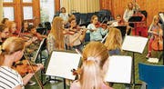 Das Ensemble Vivaldissimo bei einer Probe. (Bild: pd)