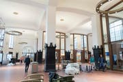 Blick in die neue St.Galler Bahnhofhalle. (Bild: Ralph Ribi)
