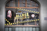 Totalausverkäufe sind in der Ostschweiz kein seltener Anblick. (Bild: Ralph Ribi)