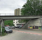 Die Brücke an der Oberstrasse wird bald ersetzt. (Bild: Luca Ghiselli)