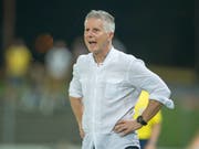 FCW-Trainer Livio Bordoli verpasste mit dem FC Winterthur einen seltenen Auswärtssieg in Vaduz in letzter Sekunde (Bild: KEYSTONE/URS FLUEELER)