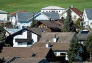 Den Traum vom Eigenheim verwirklichen sich junge Familien in den Nachbargemeinden der Stadt. (Bild: Benjamin Manser (Abtwil, 19. Februar 2017))