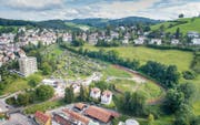 Der Wegfall der Schlaufe der Appenzeller Bahnen ermöglicht eine Gesamtplanung für die Entwicklung der Ruckhalde. (Bild: Urs Bucher)