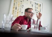 «Den wirklich Radikalen sieht man meist gar nichts an», sagt Kurt Pelda, Terrorismus-Experte beim «Tages-Anzeiger». (Bild: Adrian Moser)