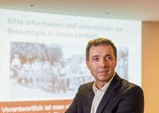 Charismatisch und tatkräftig: Guido Fluri, Initiant der Wiedergutmachungsinitiative, will möglichst viele Opfer erreichen. (Bild: Hanspeter Schiess)