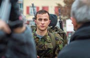Die Geschichte von Mischa Ebner wird auch im Kinofilm «Der Läufer» erzählt. Max Hubacher (im Bild) spielt die Hauptrolle. (Bild: Andrea Stalder)