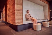 Die Sauna im Mineralheilbad St.Margrethen.
