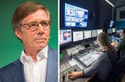 Kurt Weigelts IHK empfiehlt ein Ja zu No-Billag - kommt es so heraus, stünde TVO vor dem Aus. (Bild: Urs Bucher/Ralph Ribi)
