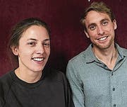 Annick Bosshart und Damian Hohl. (Bild: Andreas Stock)