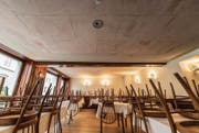 Im Restaurant Facincani fiel den Gästen am 3. Februar die Decke auf den Kopf. (Bild: Hanspeter Schiess)